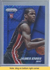 2014-15 Panini Prizm Blue Mojo Prizm James Ennis #274 READ 0b9