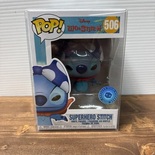 Funko Pop! Vinyl: Disney - Superhero Stitch - Pop in a Box (Exclusive) #506
