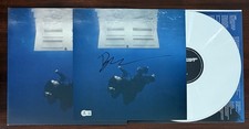 BILLIE EILISH HIT ME HARD SOFT WHITE VINYL LP & SIGNED CARD BECKETT BAS COA AUTO