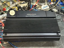 KENWOOD # KAC-820 Amplifier + DIN Cables Vintage Old School Cool RESTORED TESTED