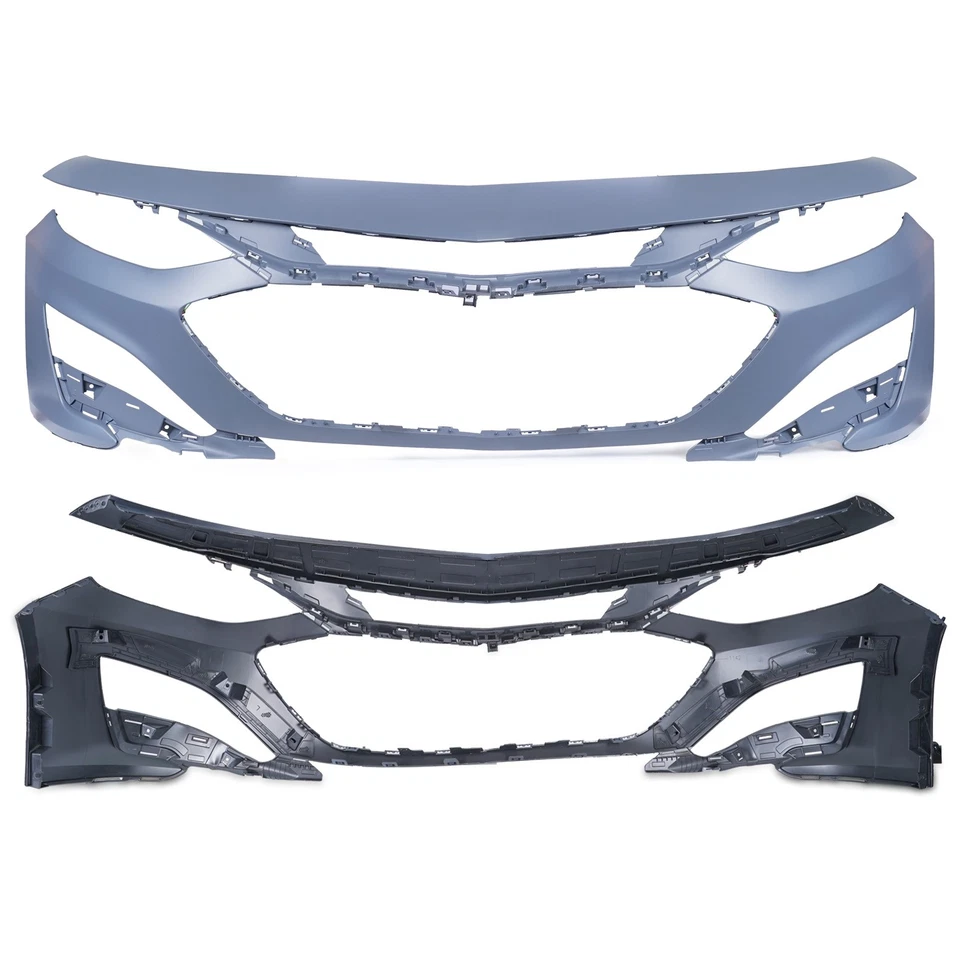 84543709 New For 2019-2025 Chevrolet Malibu Front Bumper Cover Primed 19-25 — 第 4/4 张图片