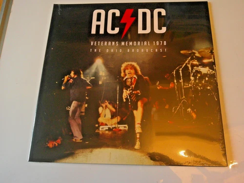 AC/DC Veterans Memorial 1978 The Ohio Broadcast vinyl LP  mint sealed