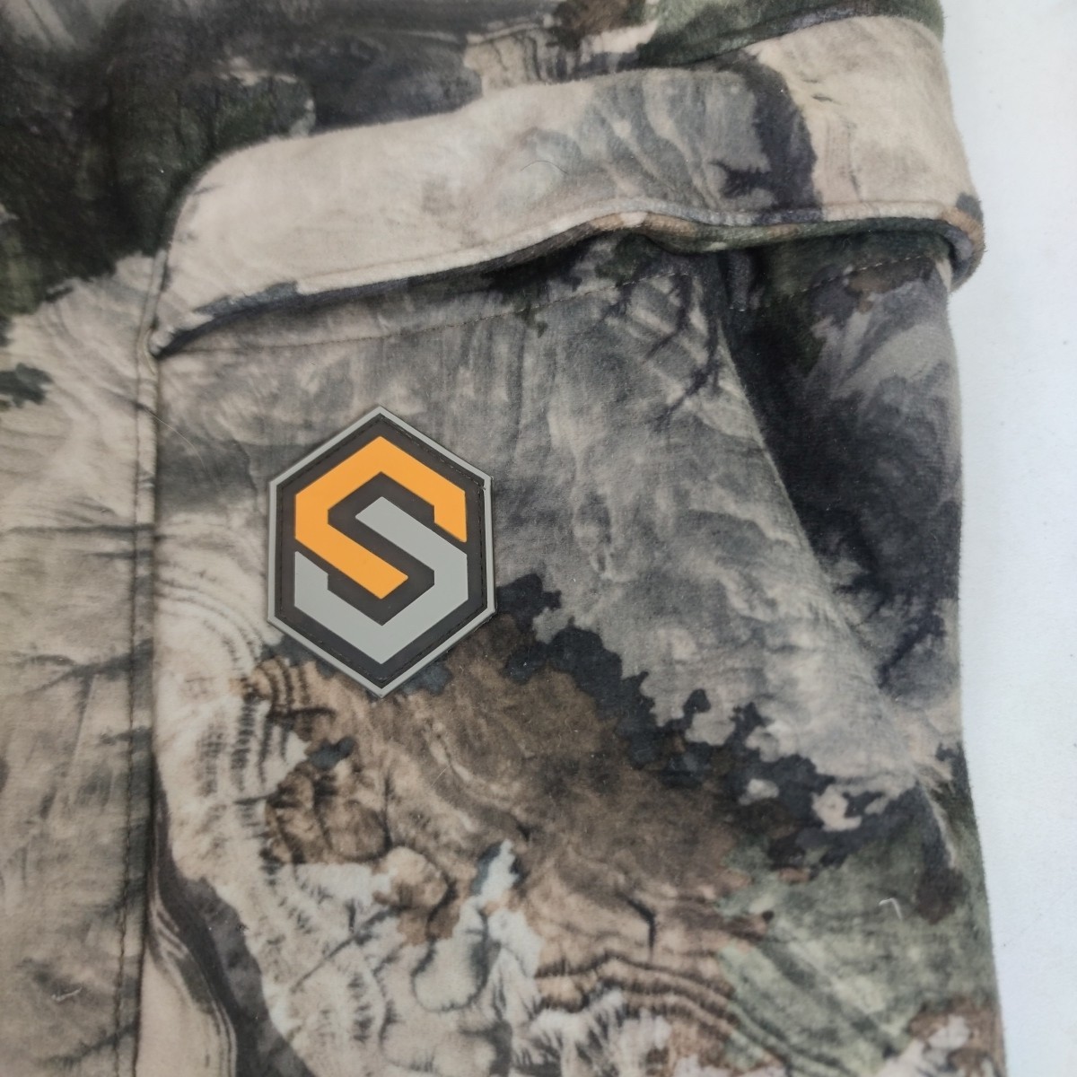 SCENTLOK Helix Pants, MO Terra Gila Camo, mens Small, Outdoors Hunting Pockets 