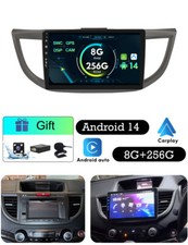 256G Android14 Car Stereo Radio GPS Sat Nav Carplay For Honda CR-V CRV 2012-2016