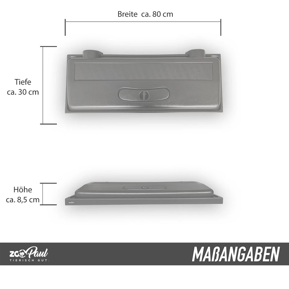 LED Acquario Copertura 80x30 CM Incl. 1x LED T8 10W Coperchio Aqarien Terrari - Immagine 3 di 4
