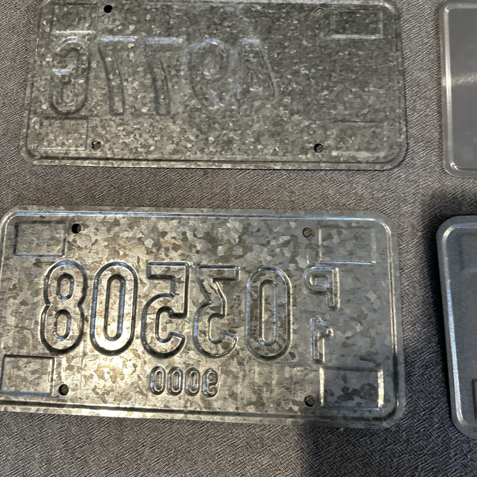 4 x Tennessee Licence Plates, Number Plates School Auto Dealer National