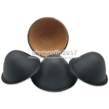 2x 35/39mm Speaker Dust Cap Bass Plastic Cloth Composite Bullet Head Dome Cover