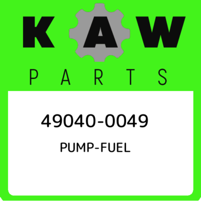 49040-0049 Kawasaki Pump-fuel 490400049, New Genuine OEM Part | eBay