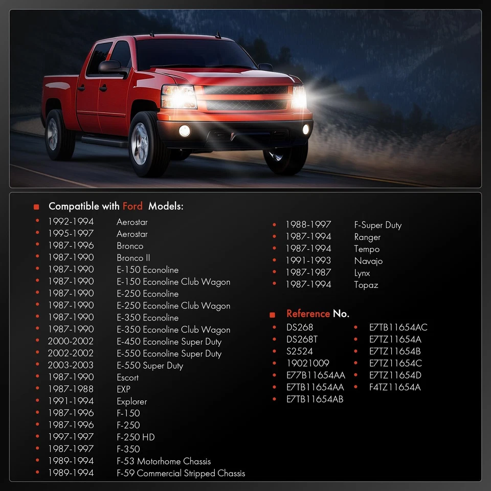 Interruptor de faros para Ford F-150 F-250 F-250 HD F-350 F-Super Duty Mazda Mercury Foto 2 de 4