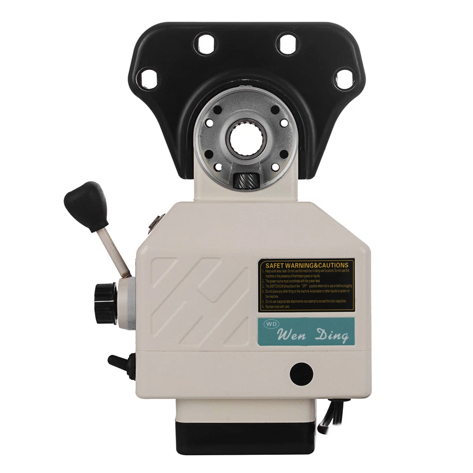 Alimentación eléctrica eje X 150 libras de par para fresadoras tipo Bridgeport 0-200 RPM Foto 4 de 4