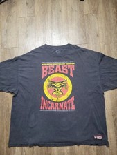 Brock Lesnar Beast Incarnate  WWE World Wrestling Champion t-shirt size 4XL
