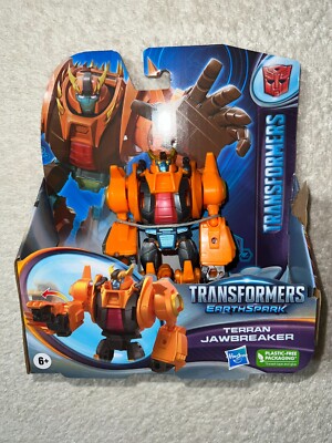 Transformers EarthSpark Deluxe Class, Action Figure di Jawbreaker terrestre