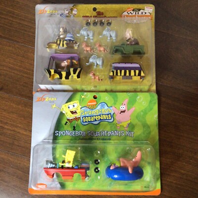 Zip Zaps Micro RC Car Spongebob Squarepants/Wild Thornberrys Starter Kit Upgrade