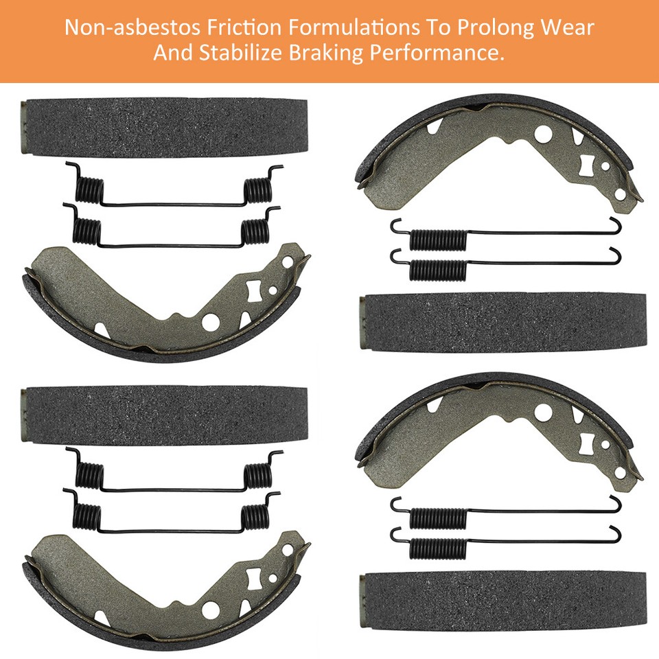 Kawasaki Mule 610 Doors Front & Rear Brake Shoes Kit For Kawasaki Mule 600 & 610 (KAF400) – High Heat Resistant, 2005-2016 Models Kawasaki Mule 4010 Cab - Foto 5