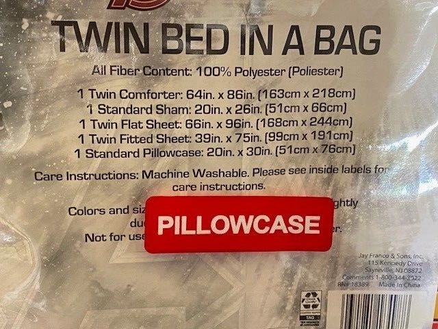 NWT Marvel AVENGERS 5 Piece Twin Microfiber Comforter & Sheet Set Bed in bag - Image 3 of 4