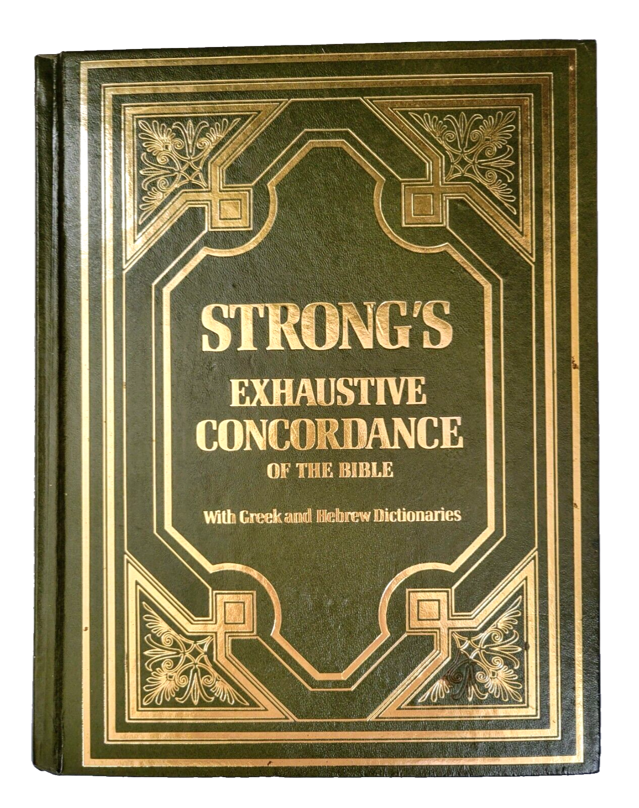 Strong's Exhaustive Concordance of the Bible with Greek & Hebrew Dictionaries HC