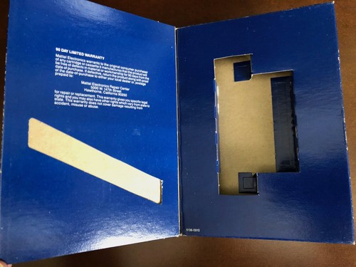 Space Hawk from Mattel Electronics for Intellivision Empty Box signed - Picture 9 of 11