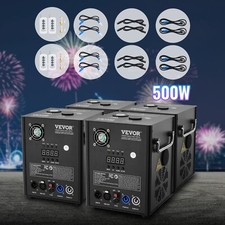 Vevor 4pcs Cold Spark Machine 500w Stage Effect Dmx Firework Event Party Wedding