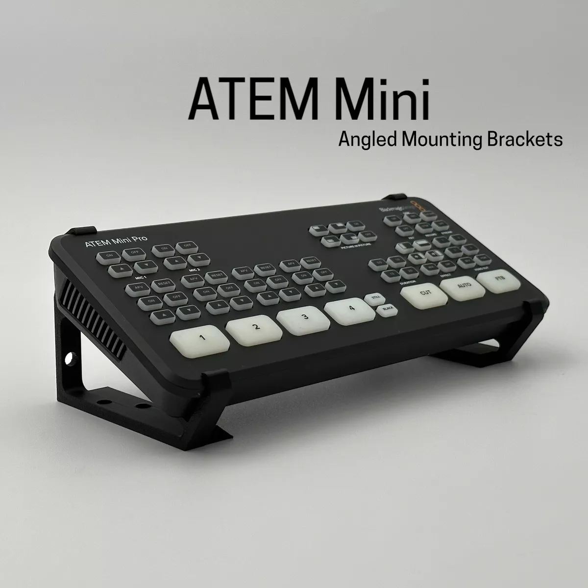 Blackmagic ATEM Mini, Mini Pro, & ProISO Stand ALL IN ONE | Easy