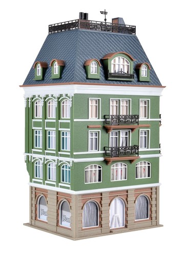 VOLLMER 43801 SCALA HO Future Line: Condominio moderno di città con negozi EUR 57,76 - IT