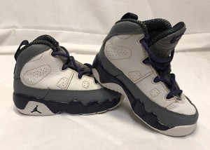 purple and white jordan 9