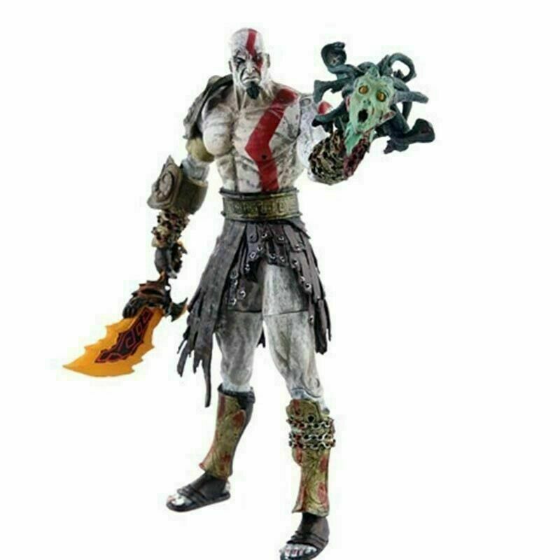 その他 God of War Kratos 7" Action Figure NECA z2zed1b NECA Kratos Action Figure 7 Inches Tall with Leviathan Axe Dagger