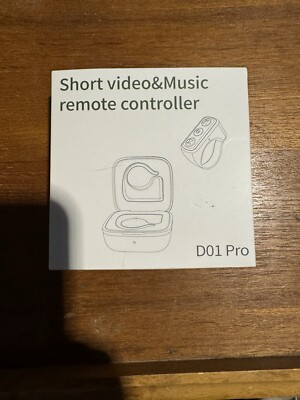 ADZERD Short Video And Music Controller D01Pro Black. New In Pkg