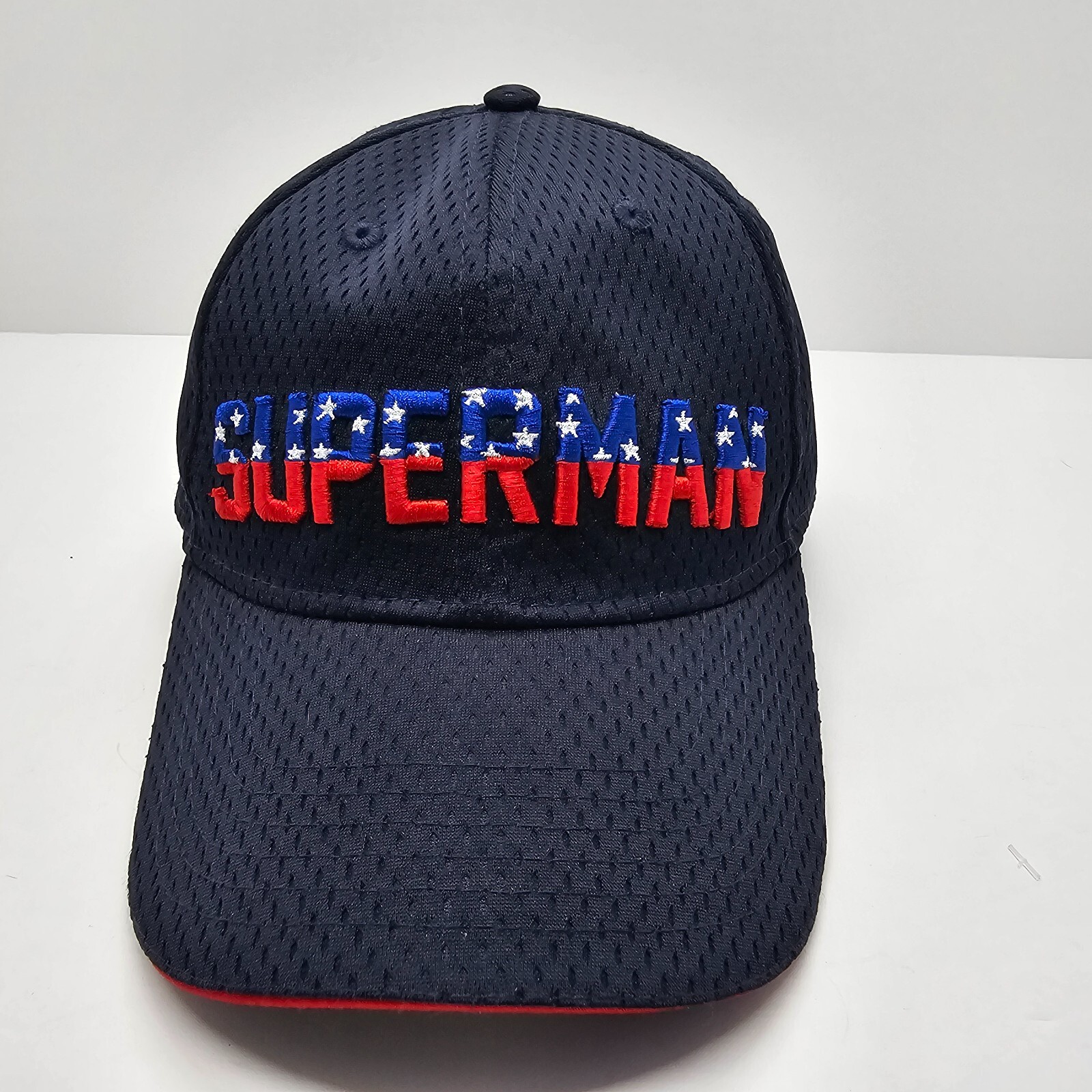 Superman Hat Cap Snapback Six Flags Magic Mountai… - image 1