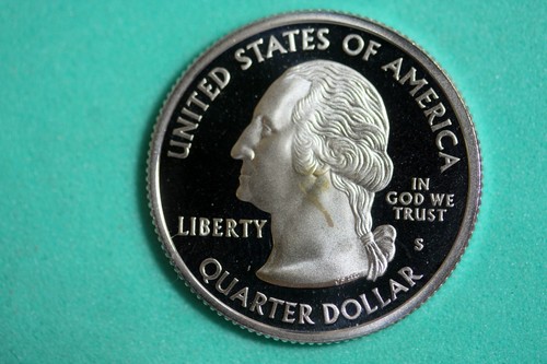 ESTATE FIND 2002 - S PROOF INDIANA Washington Quarter!! #J20984