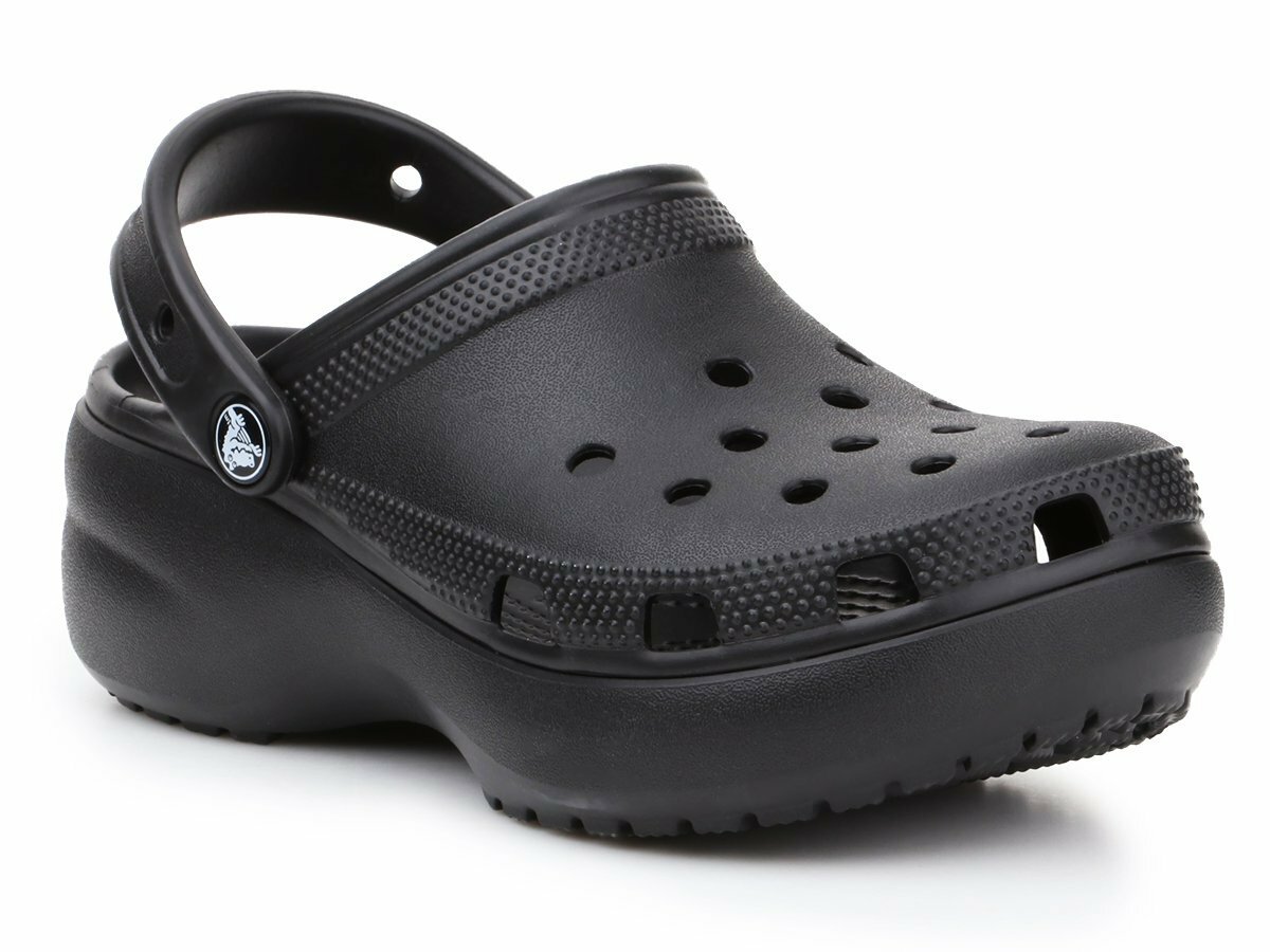 CROCS CLÁSICO PLATAFORMA ZUECO MUJER Art. 206750 - BLANCO Y NEGRO