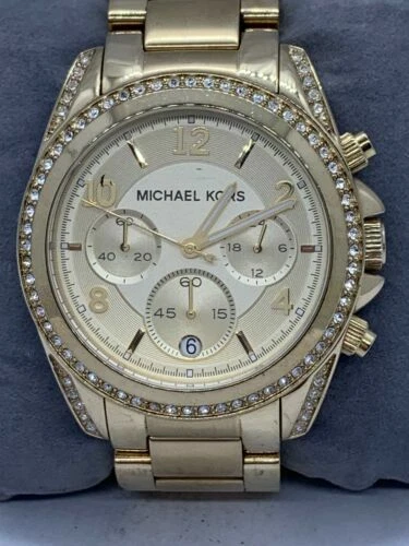 Michael Kors MK5166 Orologio Donna Acciaio Oro Analogico Quarzo 39mm D938