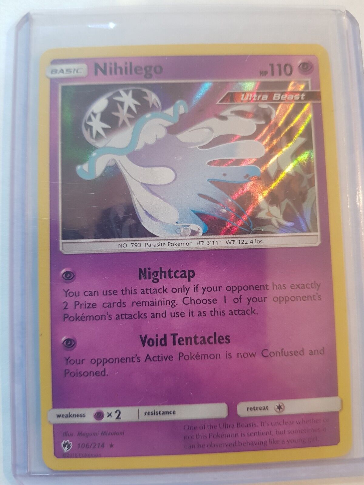 Nihilego - 106/214 - Holo Rare