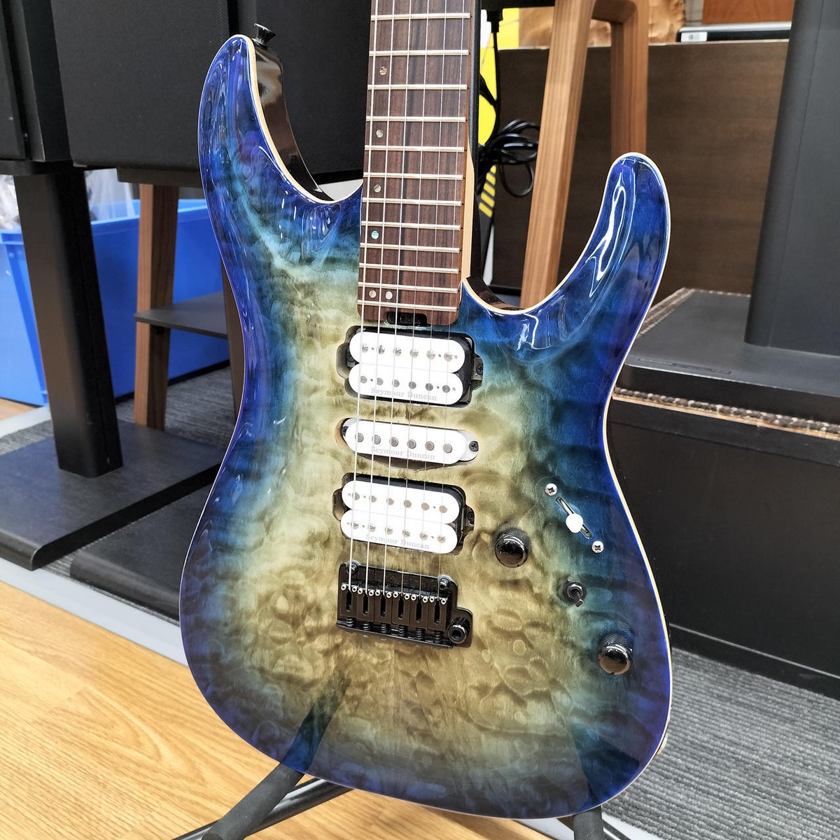 Schecter Ct-3-24-Qm-Vtr Electric Guitar _3925 | eBay 