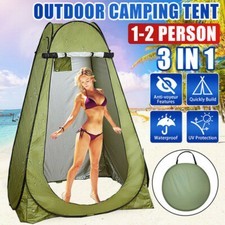 Duschzelt Toilettenzelt Umkleidezelt Camping Zelt Beistellzelt Wasserfest Pop Up