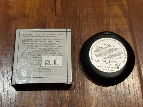 Glo Minerals GloEye Eye Shadow Trio - 0.16 oz 4.5g - Palm - New in Box - Picture 2 of 3