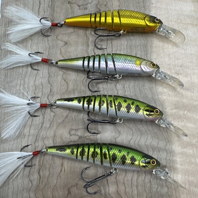 (4) Lucky Craft Pointer B Freeze Air Slash 80DD Made In Japan Wobbler