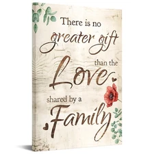 KREATIVE ARTS "There is No Greater Gift Than The Love Shared by A Family Wood...