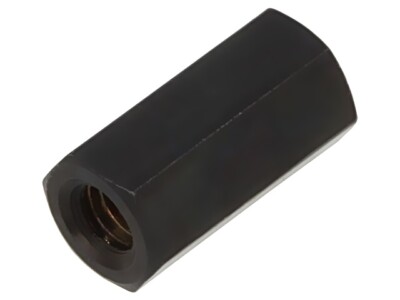 10X 116X10SW Distanzmuffe mit Gewinde 10mm Innengew: M4 sechskant Messing DREMEC