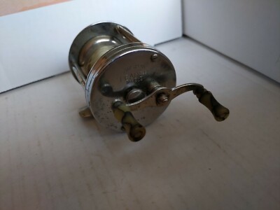 Ancien moulinet de pêche Leader Casting fabriqué aux États-Unis