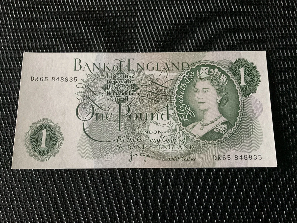3 Billets De 1 Livre Sterling 1963 – Banque D'Angleterre – Elizabeth II