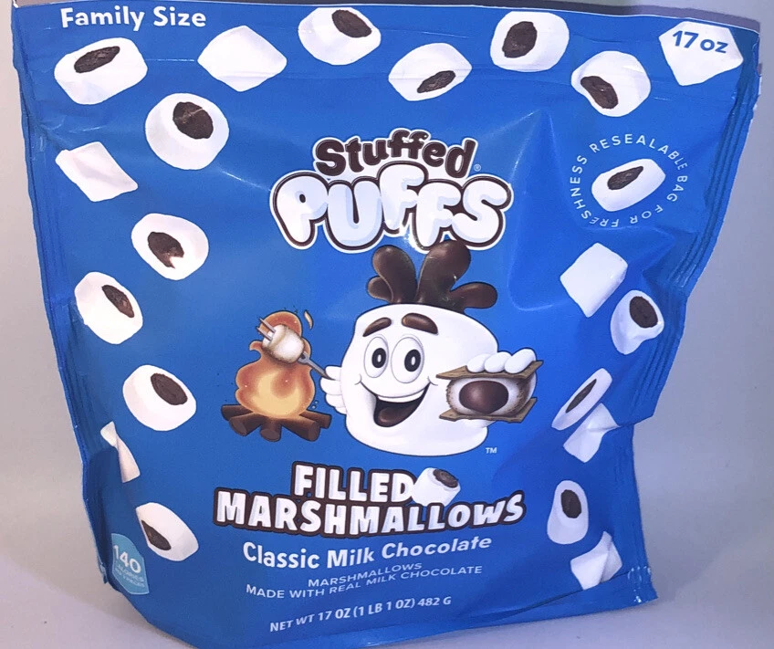 Marshmallows filled 2024 with chocolate