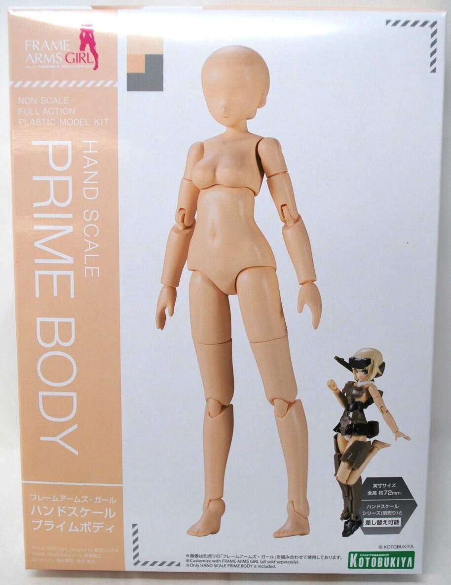 FG071X Frame Arms Girl Hand Scale Prime Body Plastic Model kit toy