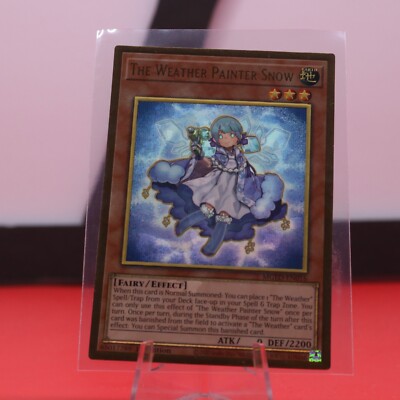 2021 Yu-Gi-Oh Maximum Gold El Dorado MGED-EN016 The Weather Painter Snow