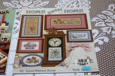 GRAPH-IT BUSA CROSS STITCH CHART B35 HOME SWEET HOME Bears Rabbits Flowers