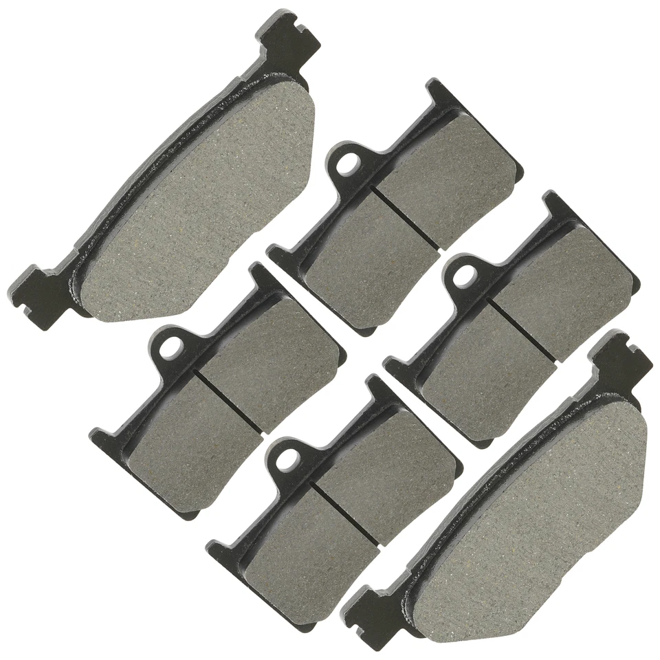 Caltric Brake Pads for Yamaha XV1900 Roadliner XV19V 2006-2010 Front Rear Pads - Изображение 4 из 4