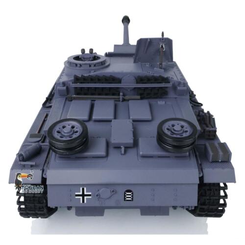 On Sale Henglong 2.4G 1/16 7.0 Plastic RC Tank Model Stug III 3868 RTR BB IR Ver - Picture 5 of 12