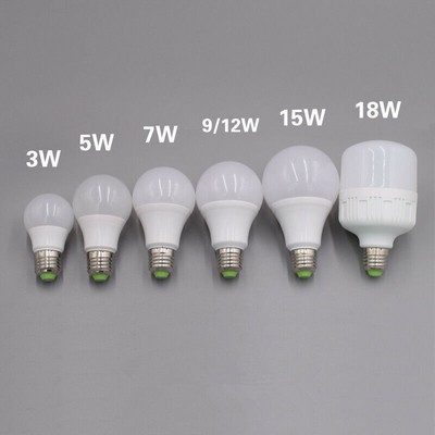 1x12v24v36v AC DC led bulb lamp e27 screw solar machine energy-saving light bulb