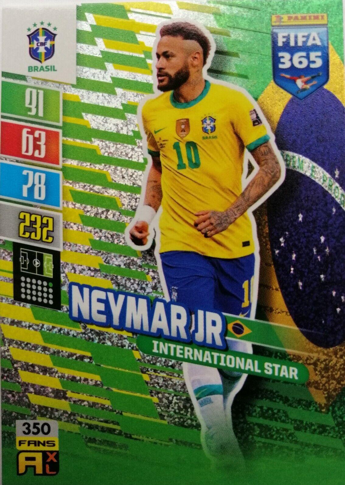 2022 Panini Adrenalyn XL Fifa 365 International Star Neymar Jr 350 2022-panini-adrenalyn-xl-fifa-365-international-star-neymar-jr-350