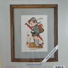 Weekenders Counted Cross Stitch Hummel Looks Like Rain Kit No. 02775