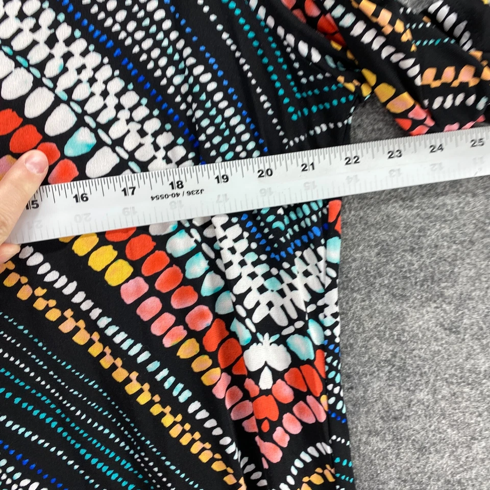 Vestido Luxology Mujer 14 Negro Rayas Cambio Corto Hombro Frío Manga Corta Foto 4 de 4